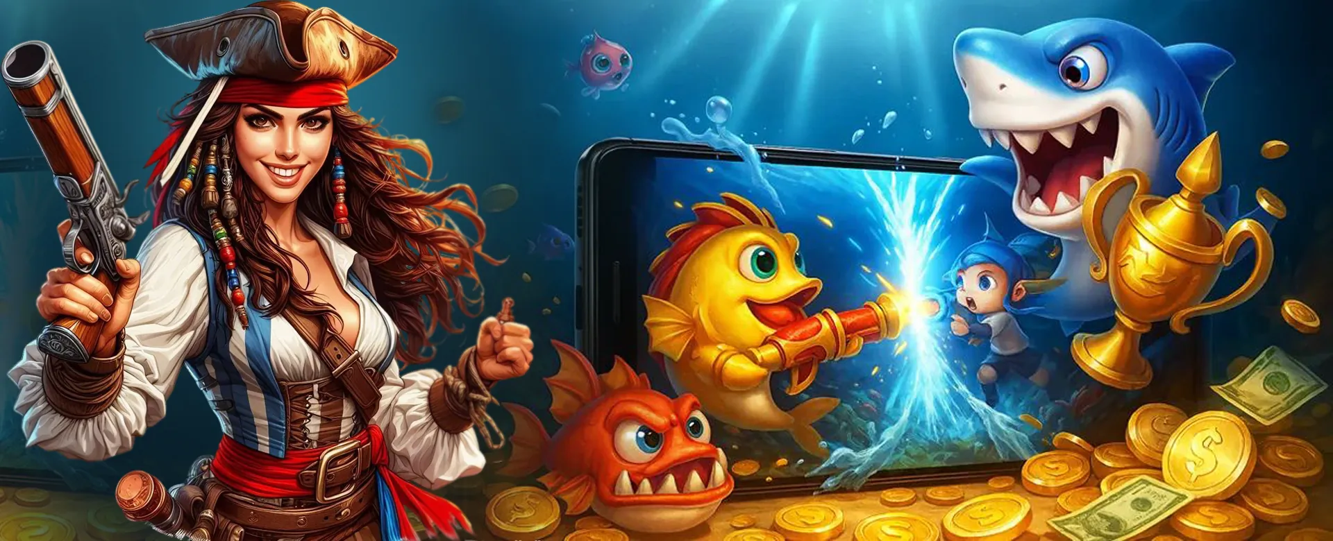 Luxurious online table game setup with cards and chips